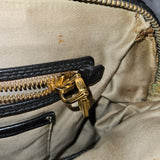 Miu Miu Black Leather City Handbag