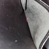 Hermès Noir Clemence Leather Palladium Kelly 32 Handbag
