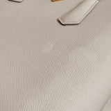Prada Pink Saffiano Leather Double Handbag