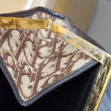 Christian Dior Oblique Trotter Monogram Canvas Frame Clutch