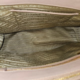 Prada Pink Saffiano Leather Galleria Handbag