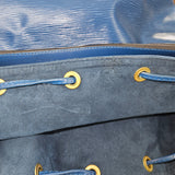 Louis Vuitton Blue Epi Leather Sac Noé Grande Shoulder Bag
