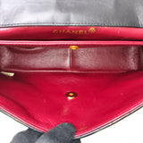 Chanel Quilted Lambskin 24K Gold Single Flap Shoulder Bag