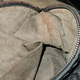 Bottega Veneta Black Intrecciato Leather