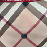 Burberry Nova-Check Monogram Patent Leather Brooke Hobo Shoulder Bag