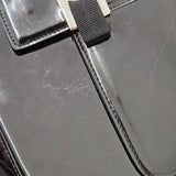Salvatore Ferragamo Patent Leather Vara Bow Shoulder Bag