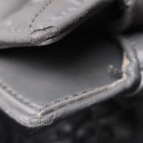 Miu Miu Grey Matelassé Nappa Leather Tote Handbag