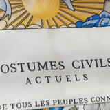 Hermès Costumes Civils Actuels Silk Carre 90 Scarf Tuch