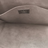 Louis Vuitton Noir Leather Pochette Jour PM Clutch