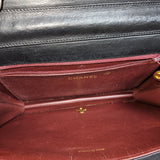 Chanel Quilted Lambskin 24K Gold Single Flap Shoulder Bag