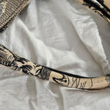 Christian Dior Embroidered Canvas Dioriviera Tropical Book Tote Handbag