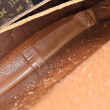 Louis Vuitton Canvas Monogram Cartouchiere MM Crossbody Bag