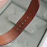Hermès Gold Tone Heure H HH1.201 Women Watch xx läuft nicht - vintageandkickz