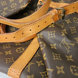 Louis Vuitton Canvas Monogram Keepall 55 Bandouliere