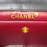 Chanel Quilted Lambskin 24K Gold Single Flap Shoulder Bag