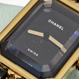 Chanel Gold Tone Première H0001 Woman Watch (L)