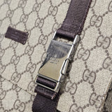 Gucci Monogram GG Supreme Canvas Messenger Crossbody Bag