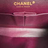 Chanel Quilted Lambskin Medium Double Flap Shoulder Bag