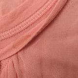 Galliano Pink Floral Embellished 2 in 1 Top (M)