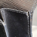 Louis Vuitton Noir Epi Leather Serviette Business Handbag