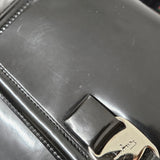 Salvatore Ferragamo Patent Leather Vara Bow Flap Crossbody Bag