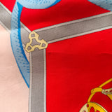 Hermès Les Muserolles Silk 90 Scarf Tuch