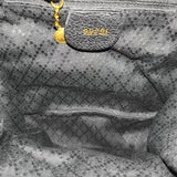 Gucci Suede and Leather Mini Bamboo Backpack