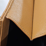 Saint Laurent Grain de Poudre Leather Clutch