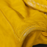 Balenciaga Yellow Leather Classic City Handbag