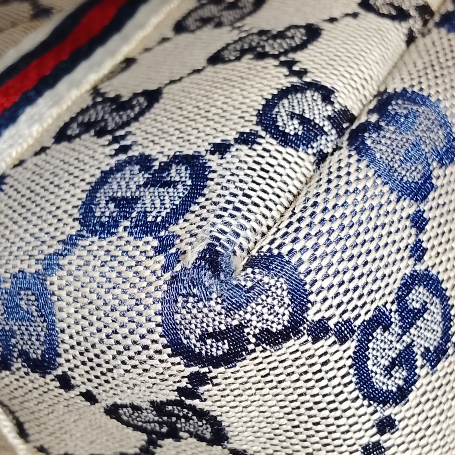 Gucci Monogram GG Jolicoeur Handbag - vintageandkickz