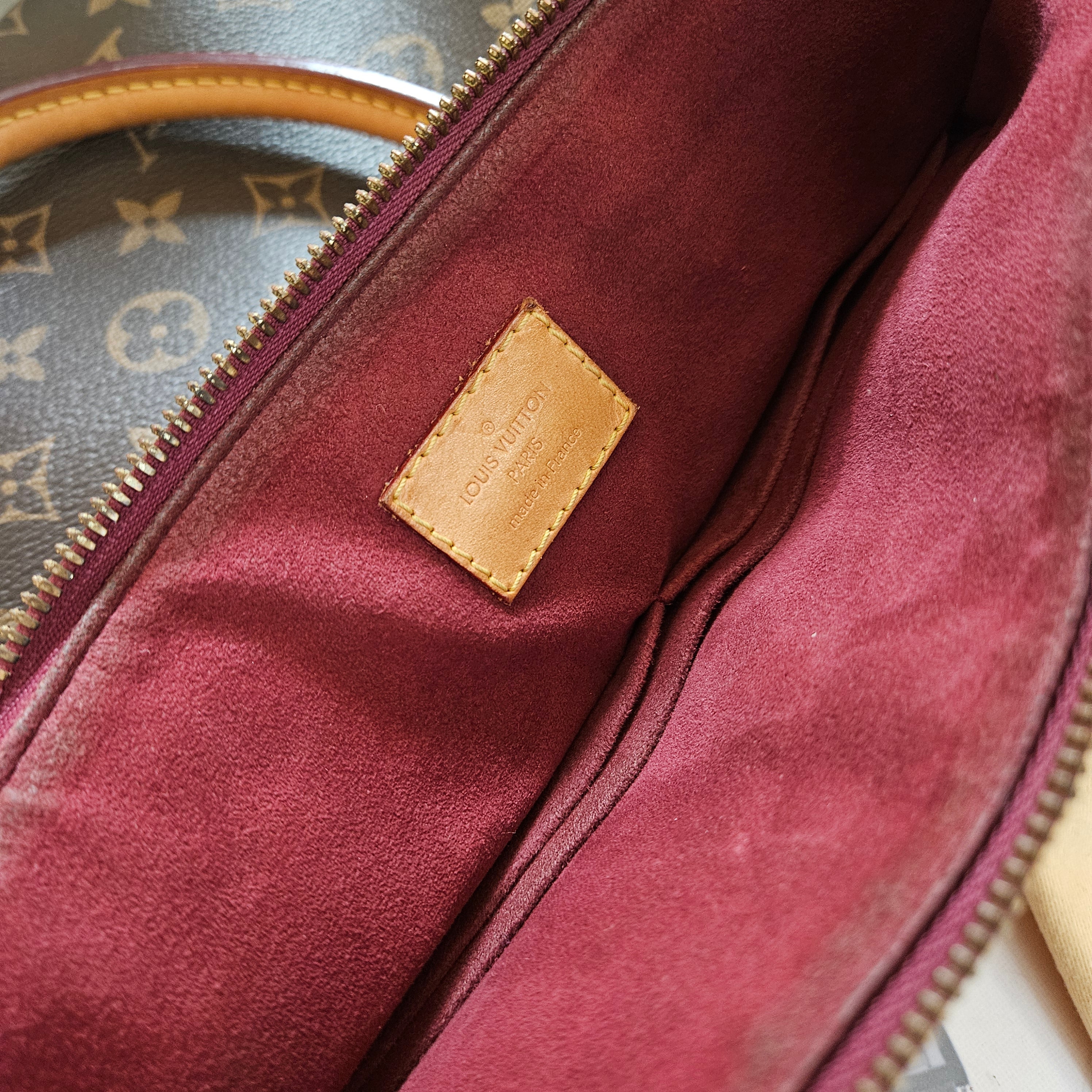 Louis Vuitton Monogram Canvas Pallas MM Handbag - vintageandkickz