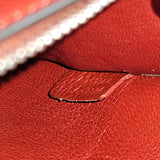 Celine Grained Leather and Suede Trapeze Handbag