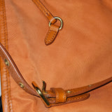 Prada Saffiano Orange Nylon Handbag