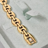 Gucci Gold Tone Change Bezel Chain 11/12.2 Woman Watch