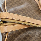 Celine Macadam Monogram Canvas Boston 50 Travel Bag