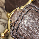Gucci Monogram GG Canvas Horsebit Hobo Shoulder Bag
