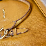 Miu Miu Grained Leather Vitello Lux Handbag