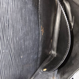 Louis Vuitton Noir Epi Leather Cartouchiere MM Crossbody Bag