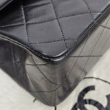 Chanel Quilted Lambskin 24K Gold Small Double Flap Shoulder Bag