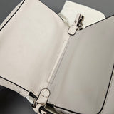 Fendi Leather Flowerland Double Micro Baguette Crossbody Bag