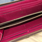 Louis Vuitton Monogram Canvas Clemence Zippy Wallet