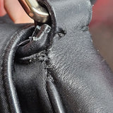 Prada Black Nylon Triangle Shoulder Bag