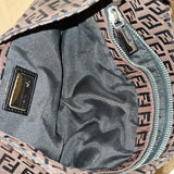 Fendi FF Monogram Baguette Buckle Shoulder Bag neu