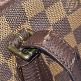 Louis Vuitton Damier Ebene Monogram Bucket Handbag
