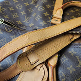Louis Vuitton Monogram Canvas Keepall 55 Bandoulière Travel Bag