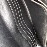 Louis Vuitton Noir Epi Leather Portefeuille Louise Wallet