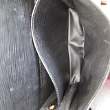 Louis Vuitton Noir Epi Leather Cartouchiere MM Crossbody Bag