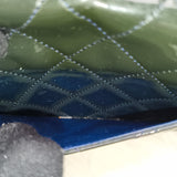 Chanel Quilted Patent Leather Wallet On Chain Crossbody Bag