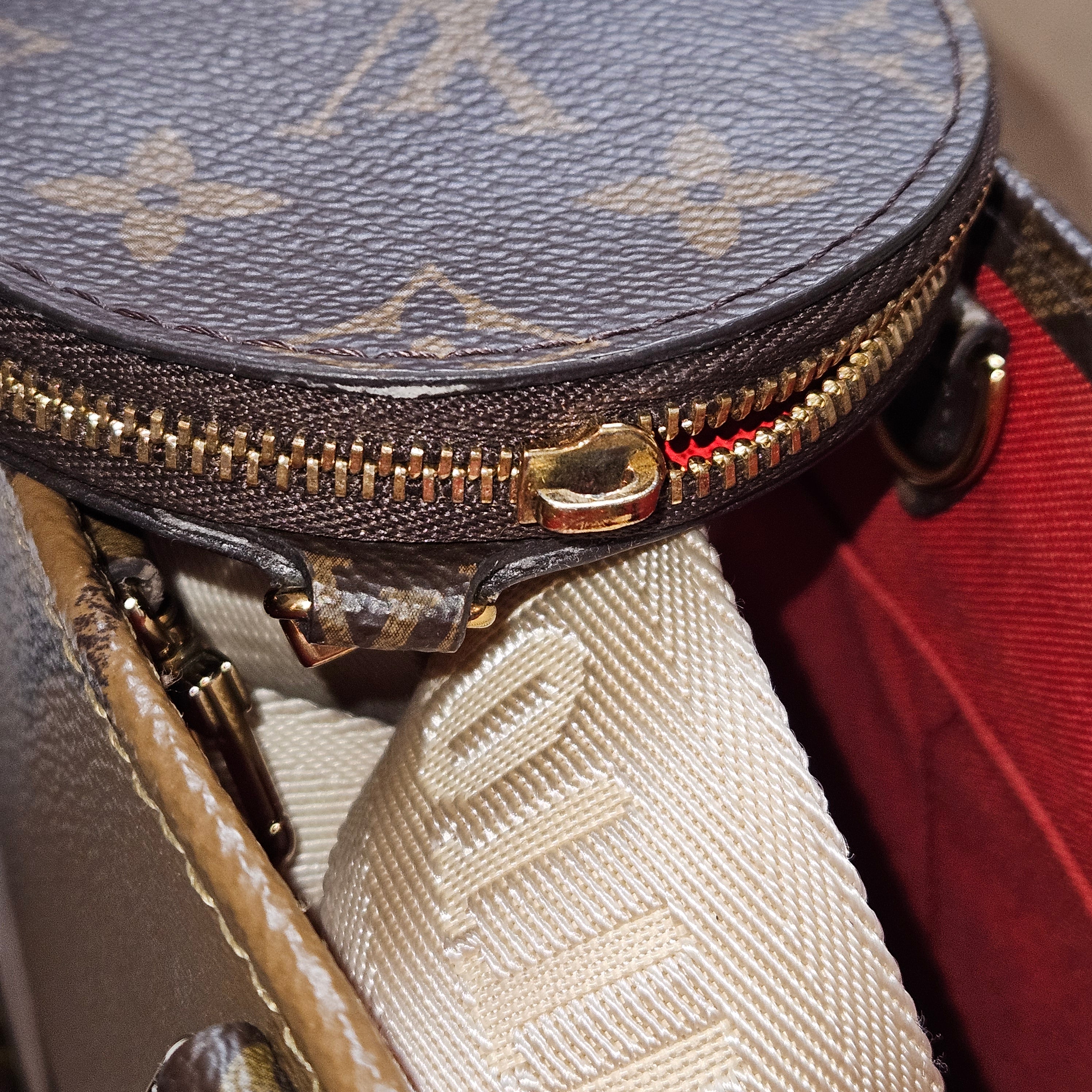 Louis Vuitton Monogram Reverse Canvas OnTheGo PM Handbag - vintageandkickz