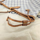 Louis Vuitton Monogram Damier Azur Canvas Neverfull MM Shoulder Bag